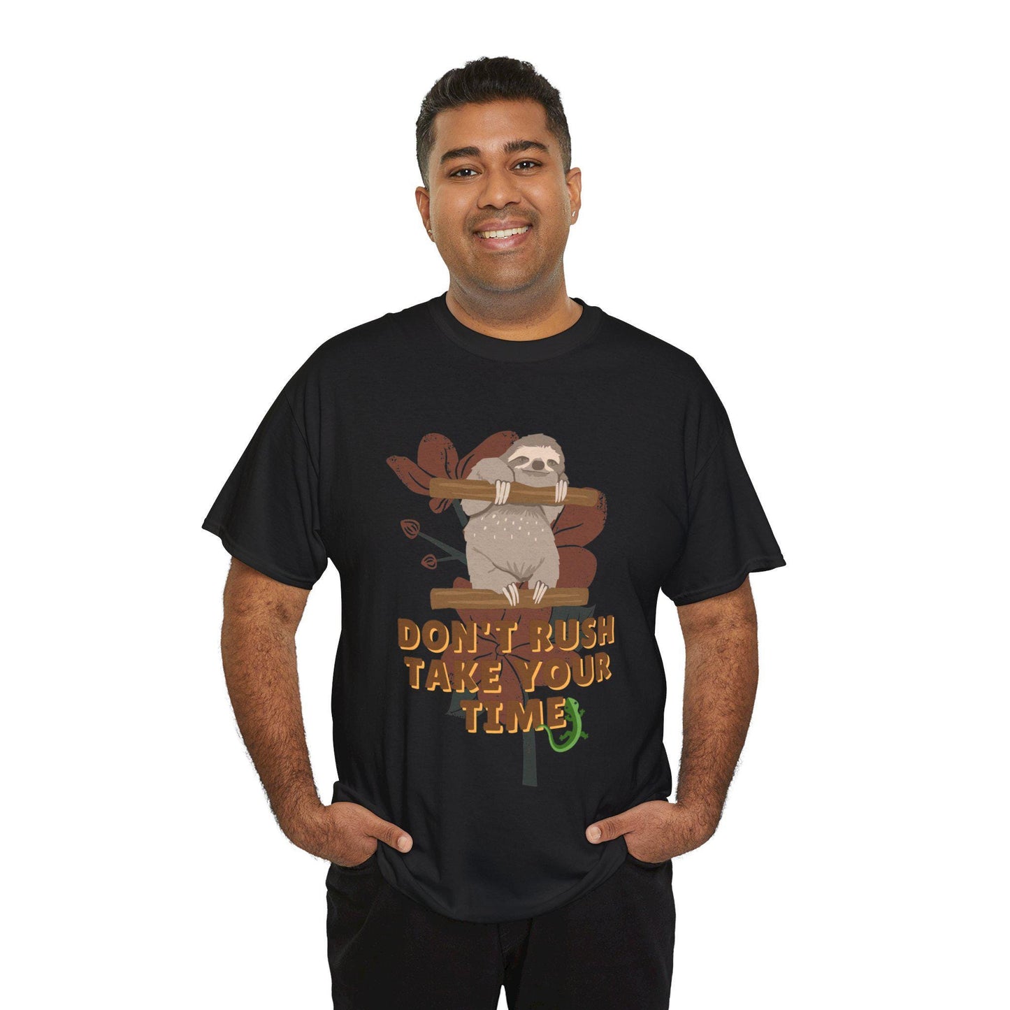 Dont Rush Take Your Time T-Shirt Koala and Floral Designed Tees  Relaxed and Charming Apparel | Adorable koala illustration tee