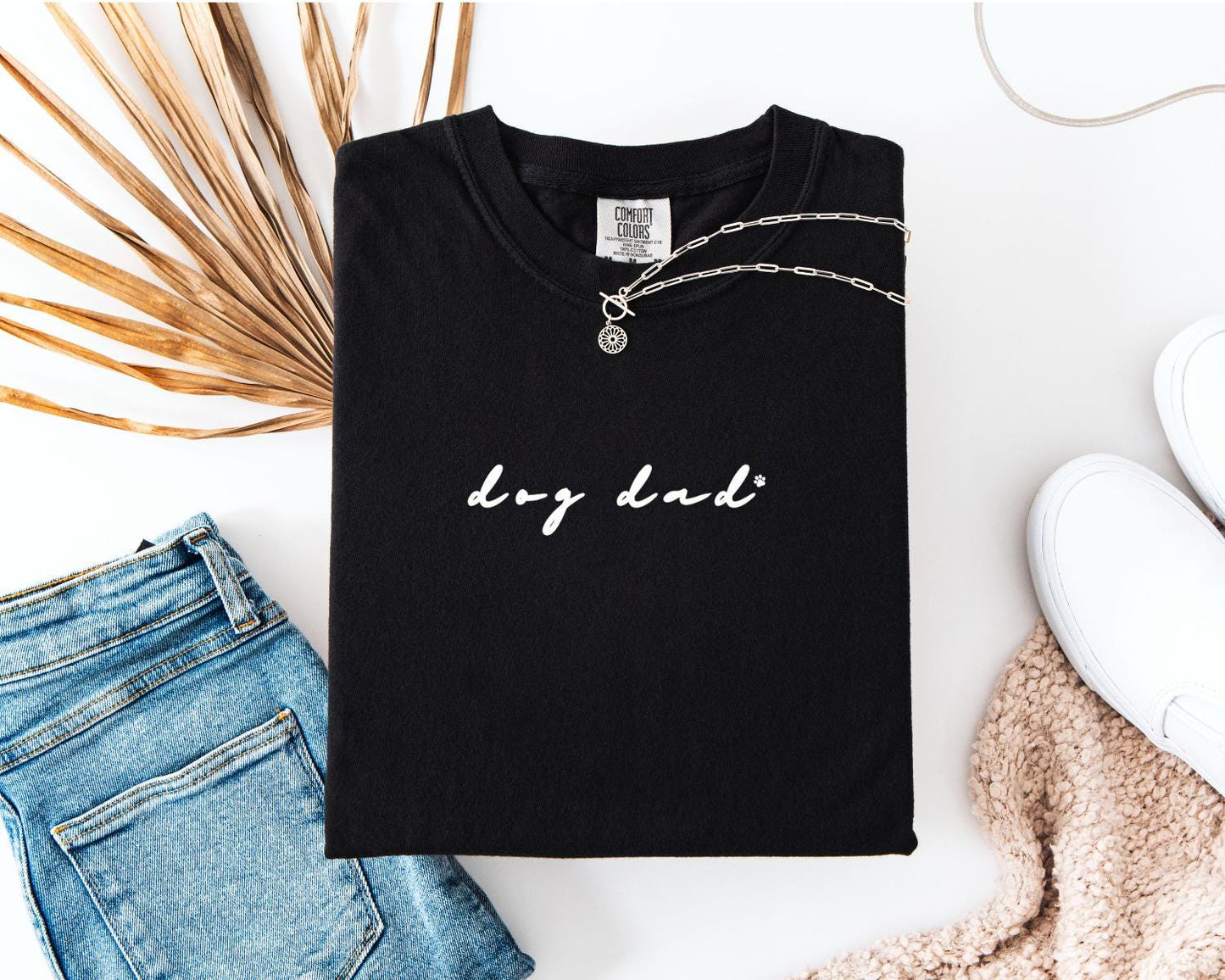 Dog Dad T-Shirt, Comfort Colors, Dog Lover Shirt, Pet Lover Shirt, Dog Dad Gift, Gift for Dog Dads, Everyday Casual Wear