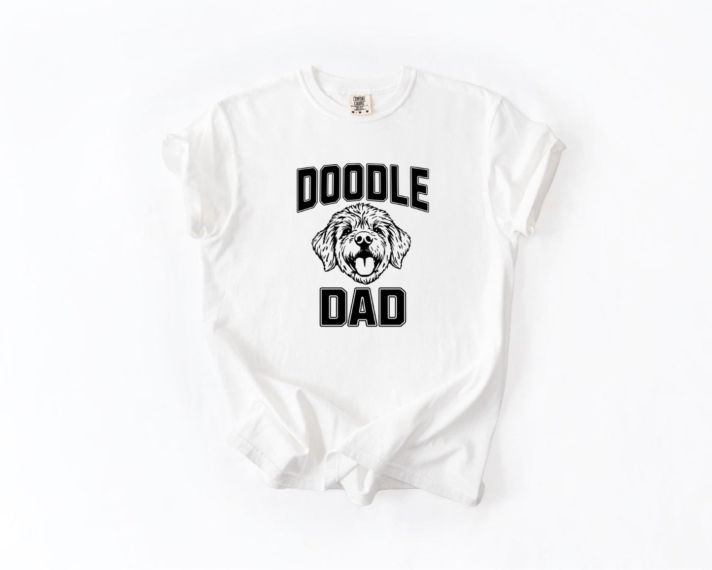 Doodle Dad T-Shirt, Comfort Colors, Perfect Gift for Dog Lovers, Pet Parent Shirt, Animal Lover Shirt, Dog Shirt, Everyday Casual Wear