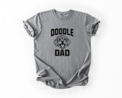 Doodle Dad T-Shirt, Comfort Colors, Perfect Gift for Dog Lovers, Pet Parent Shirt, Animal Lover Shirt, Dog Shirt, Everyday Casual Wear