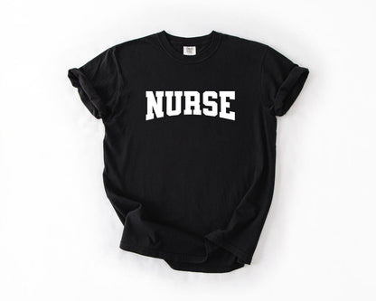 Nurse T-Shirt, Comfort Colors, Gift for Nurses, Nursing School, Medical Apparel, Nurse Shirt, Casual Wear