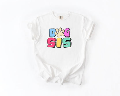 Dog Sis T-Shirt, Comfort Colors, Dog Sis Gift, Dog Sis T-Shirt, Dog Lover Gift, Pet Lover T Shirt, Dog Lover Tee