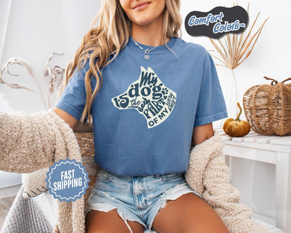 Dog Lover's Dream T-Shirt, Comfort Colors, Pet Tee, Gift for Dog Owners, Dog Theme Shirt, Animal Lover Apparel, Dog Bestfriend, Casual Wear