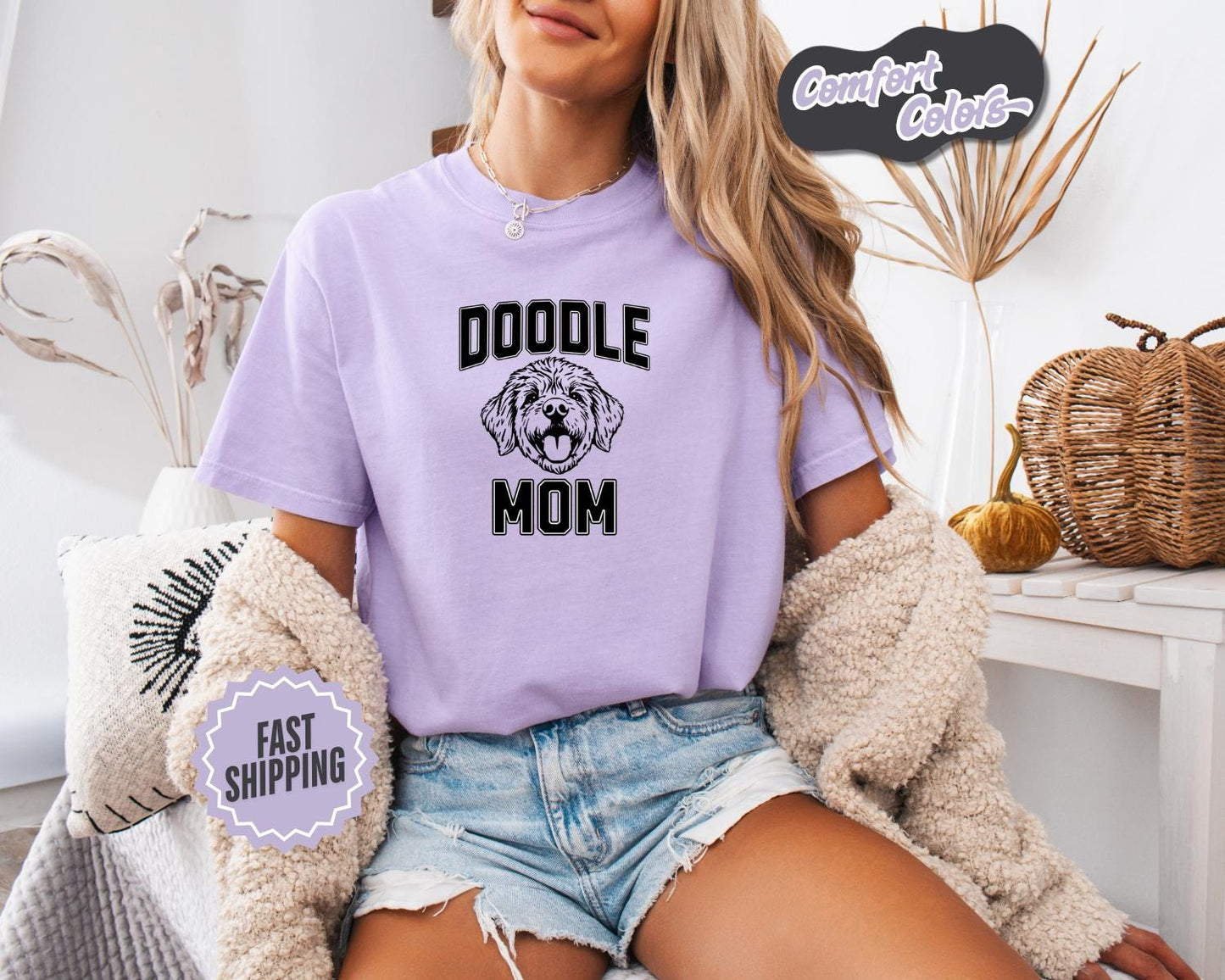 Doodle Mom T-Shirt, mfo Gift for Dog Lovers, Pet Mom Apparel, Unisex Dog Themed Tee, Dog Shirt, Everyday Casual Wear