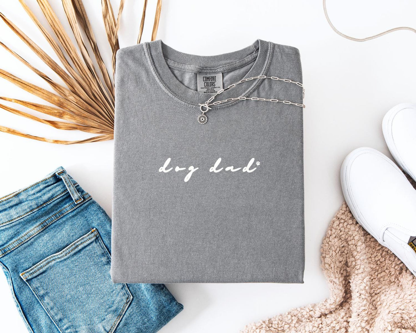 Dog Dad T-Shirt, Comfort Colors, Dog Lover Shirt, Pet Lover Shirt, Dog Dad Gift, Gift for Dog Dads, Everyday Casual Wear