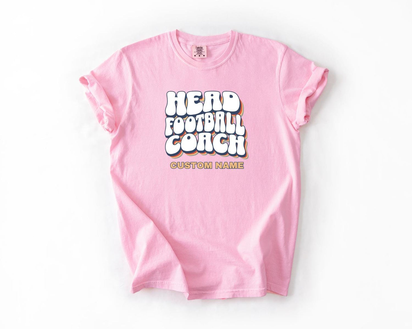 Head Football Coach T-Shirt, Comfort Colors, Custom Teacher Shirt, Gift for Coaches, Unisex Sports Apparel, Team Spirit Shirt, Coaching Gift