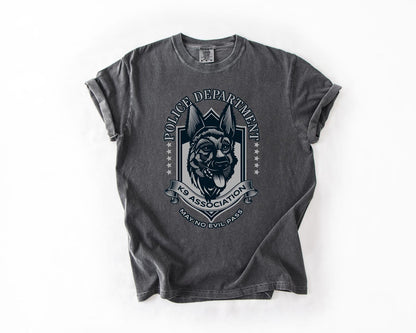 K9 Association Dog T-Shirt, Comfort Colors, Police Dog Lover Shirt, Pet Owners, Gift for K9 Lovers, Pet Tee, Dog Lover, Dog Shirt, Pet Lover