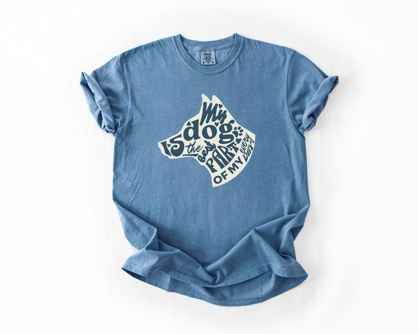 Dog Lover's Dream T-Shirt, Comfort Colors, Pet Tee, Gift for Dog Owners, Dog Theme Shirt, Animal Lover Apparel, Dog Bestfriend, Casual Wear