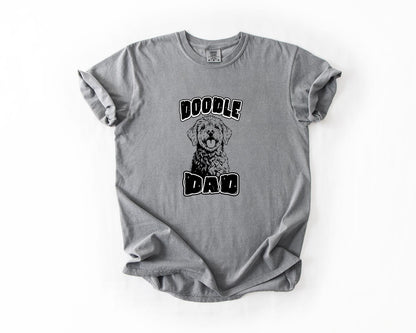 Doodle Dad T-Shirt, Comfort Colors, Dog Lover Tee, Father's Day Gift, Perfect for Dog Owners, Dog Shirt, Doodle Lovers, Everyday Casual Wear