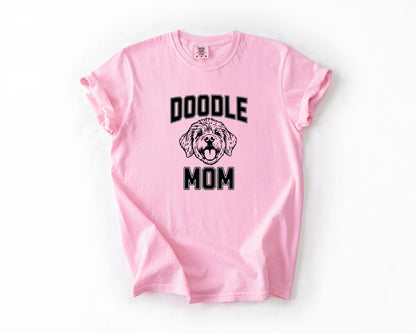 Doodle Mom T-Shirt, mfo Gift for Dog Lovers, Pet Mom Apparel, Unisex Dog Themed Tee, Dog Shirt, Everyday Casual Wear