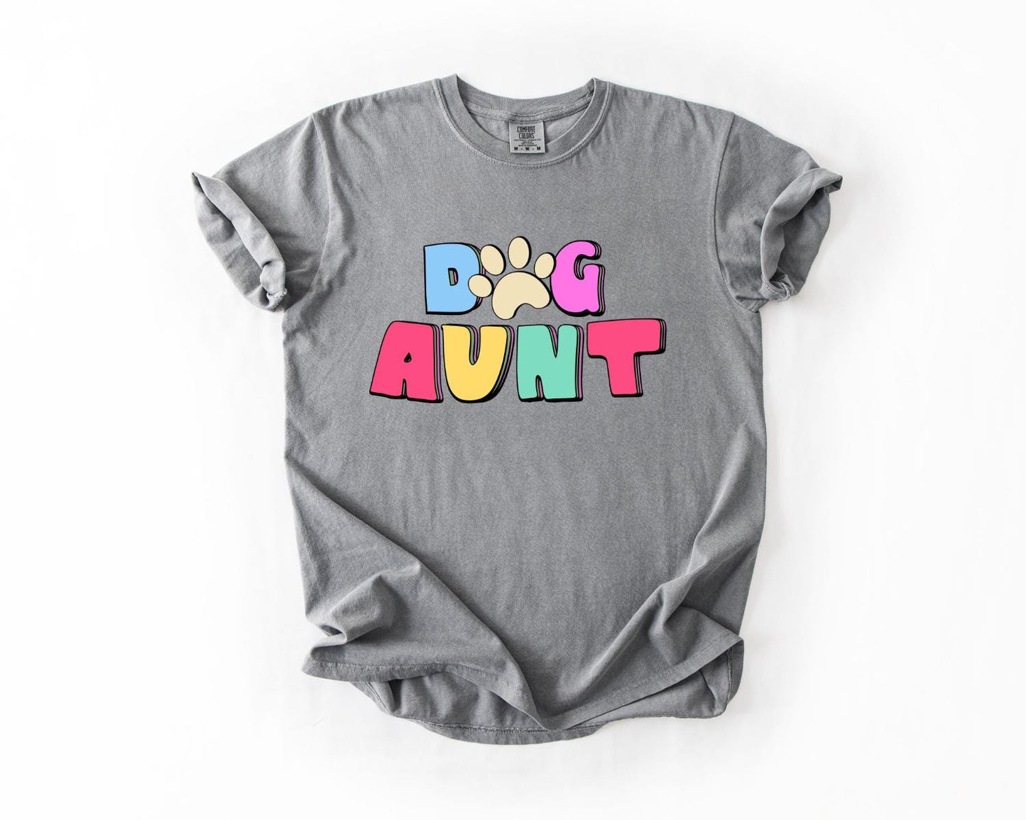 Dog Aunt T-Shirt, Comfort Colors, Dog Aunt Gift, Dog Aunt T-Shirt, Dog Lover Gift, Pet Lover Tee, Dog Lover Tee