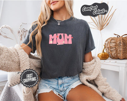 Mom Est 2025 T-Shirt, Comfort Colors, Perfect Gift for New Moms, Mother's Day, Baby Shower, Family Gatherings, New Mom, Everyday Casual Wear