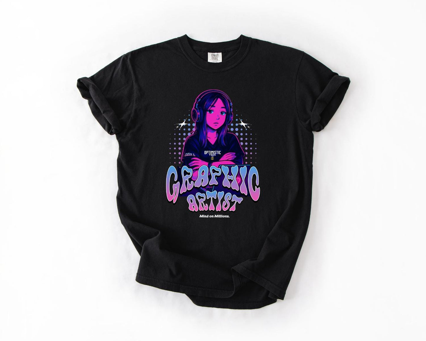 Graphic Artist T-Shirt, Comfort Colors, Creative Gift for Artists Tee for Graphic Designers Funky Graphic Tee Art Lover Apparel Creative Tee