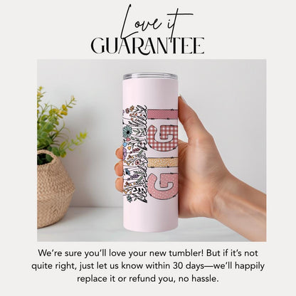 Personalized Gigi 20oz Skinny Tumbler with Straw Cute Gigi Gift Gigi Tumbler Gigi Travel Cup Gigi Coffee Mug Best Grandma Tumbler