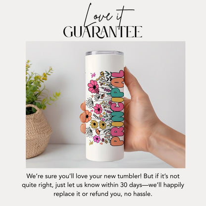 Personalized Principal 20 oz Skinny Tumbler with Straw, Principal Gifts, Principal Travel Cup, Principal Appreciation Gift Coffee Cup