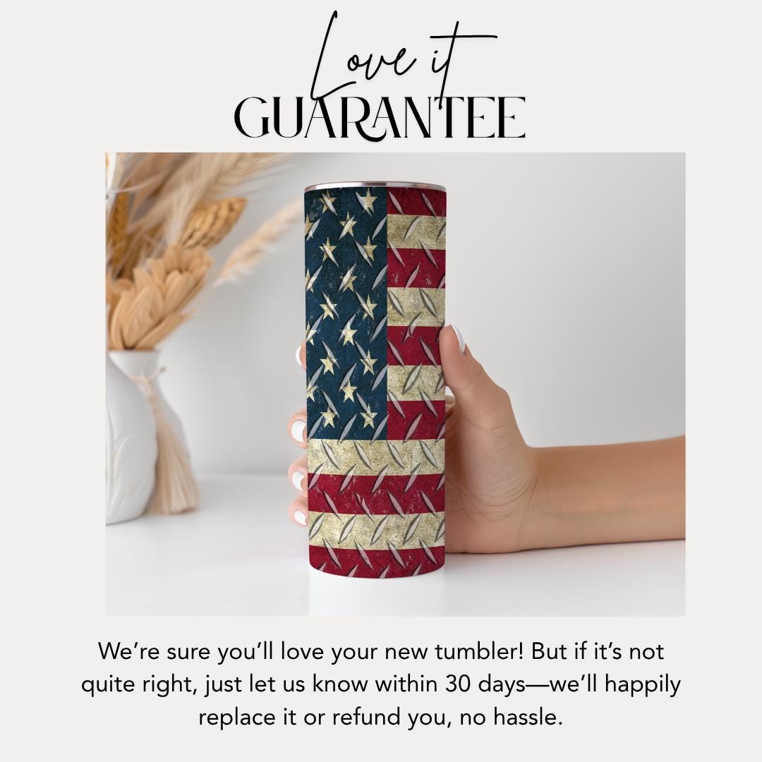 US Memorial Day Tribute Tumbler  20oz Skinny Tumbler American Flag American Travel Mug Memorial Day Tumbler Veteran Tribute Tumbler