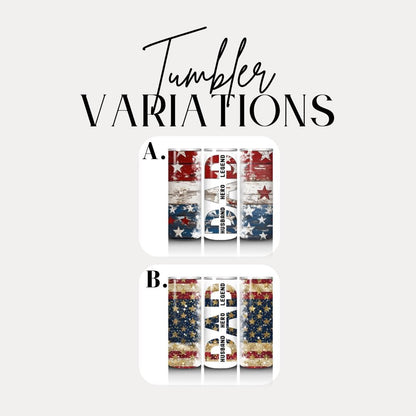 US DAD Tumbler 20oz Skinny Tumbler American Flag Dad Tumbler Patriotic Gift Travel Mug Hero Dad Tumbler American Pride Gift USA Flag Gift