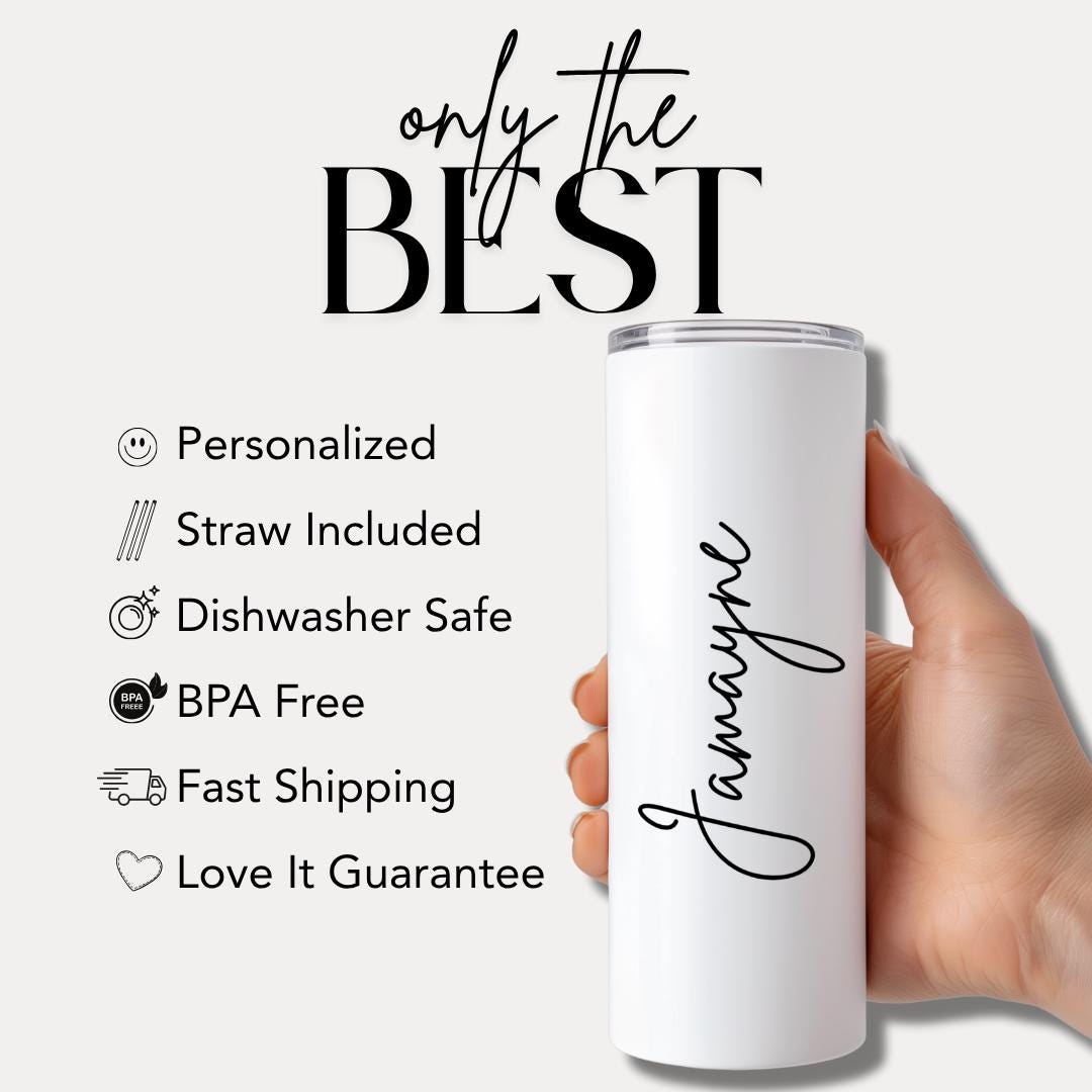 Personalized US Memorial Day Tribute Tumbler – 20oz Skinny Tumbler Travel Mug 4th of July Gift for Women Skinny Cup for Patriotic Girls