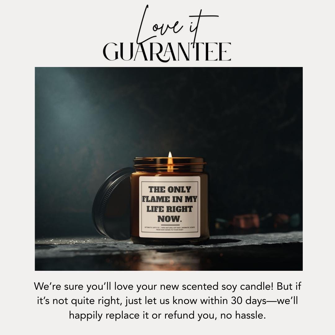 Scented Soy Candle Cozy Home Decor Gift for Candle Lover Aromatherapy Candle Relaxation Gift for Her Gift for Him Unique Holiday Candle Gift