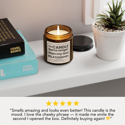 Scented Soy Candle 4oz & 9oz Candle Amber Jar Relaxation Gift Home Decor Self-Care Aromatherapy Funny Scented Soy Candle Gift for Friends