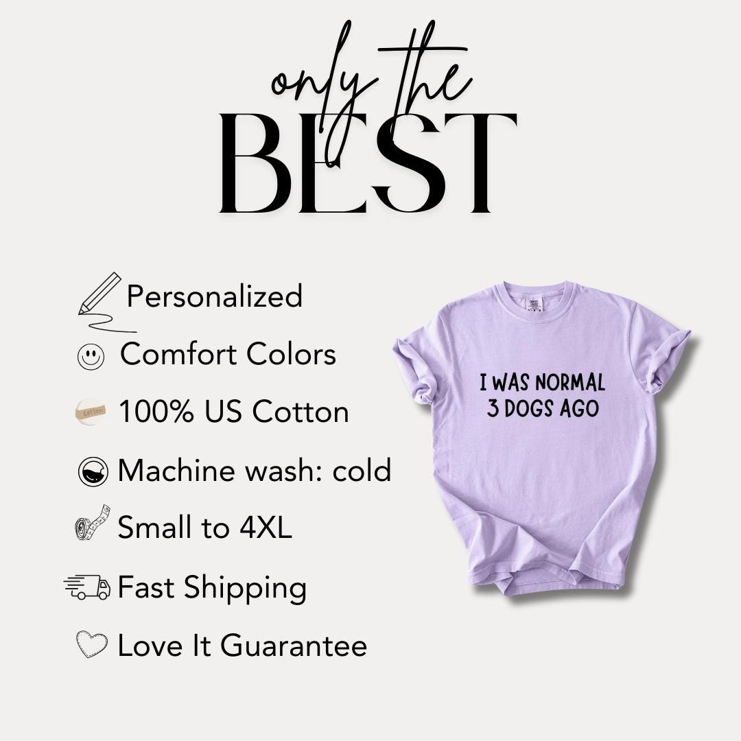 Funny Dog Lover T-shirt Comfort Colors Pet Owner Gift Idea Dog Owner Shirt Dog Life Graphic Tee Dog Lover Gift for Dog Dad & Mom Lovers
