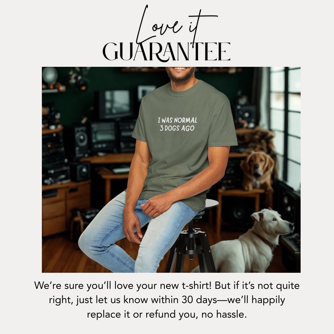 Funny Dog Lover T-shirt Comfort Colors Pet Owner Gift Idea Dog Owner Shirt Dog Life Graphic Tee Dog Lover Gift for Dog Dad & Mom Lovers