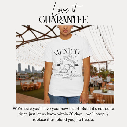 Personalized My Last Fiesta Custom Bachelorette T-Shirt Comfort Colors Bride Squad Tee Western Fiesta Bride Shirt  Bride Squad Matching