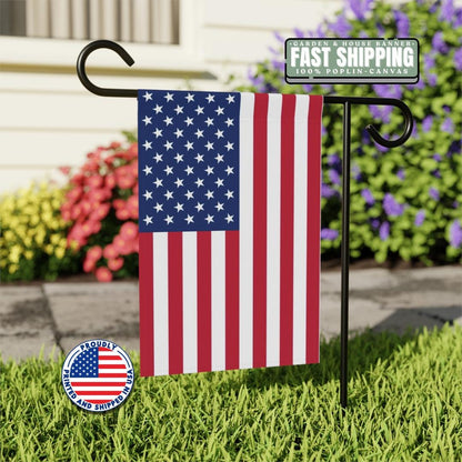 Patriotic Garden Banner 12"×18" Patriotic Yard Flag USA Flag Decor for Home Independence Memorial Day Outdoor Garden Flag Housewarming Gift