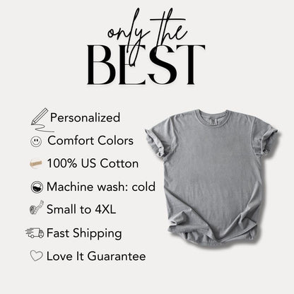 Personalized Teacher Appreciation T-Shirt Fun Teacher Gift Classroom Shirt Back to School T-Shirt Unisex Graphic Tee Summer Teacher Outfit