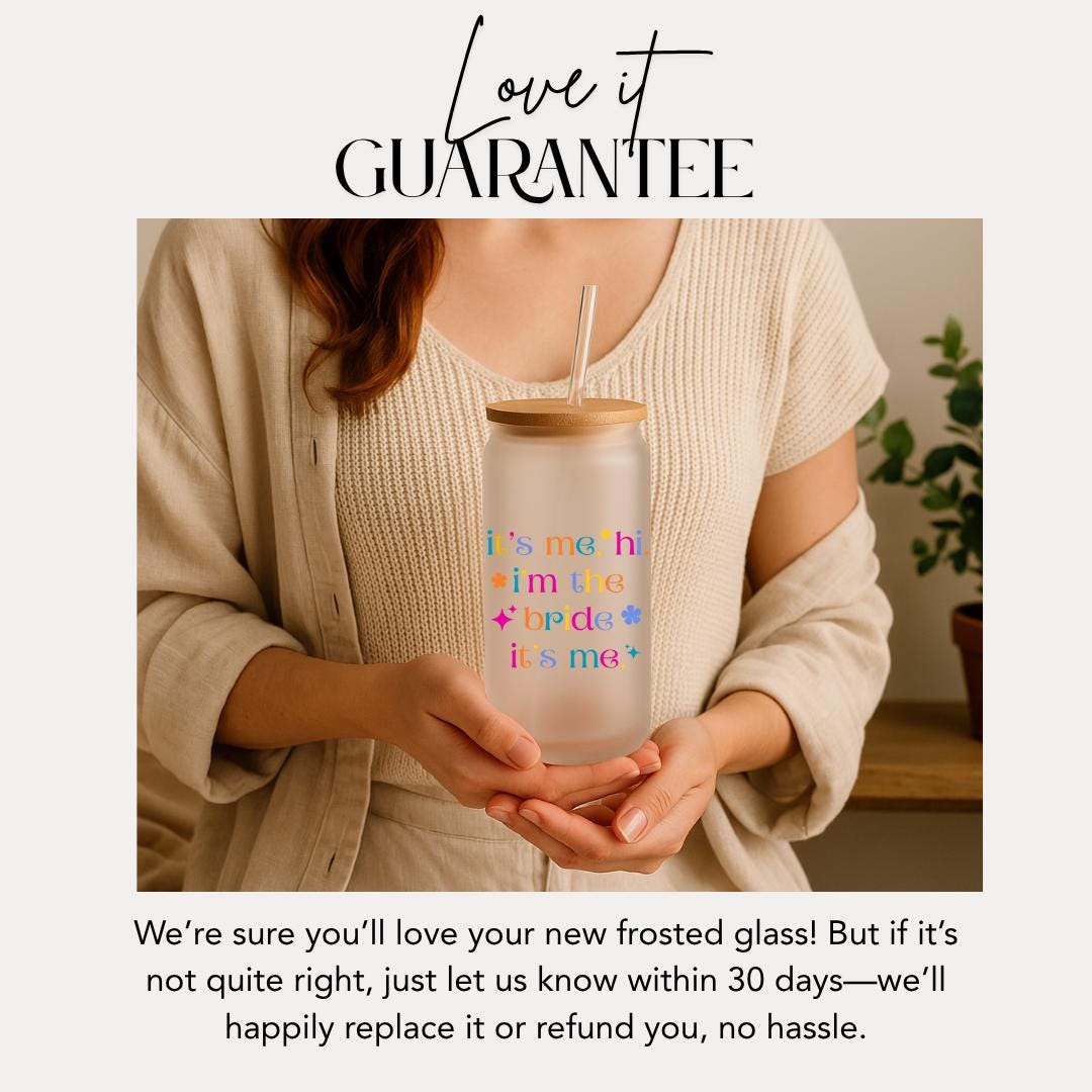 Colorful Taylor-Inspired Bride Cup Frosted Glass with Bamboo Lid & Straw Cup 16oz Bride to Be Tumbler Cute Aesthetic Bride Gift Coffee Cup