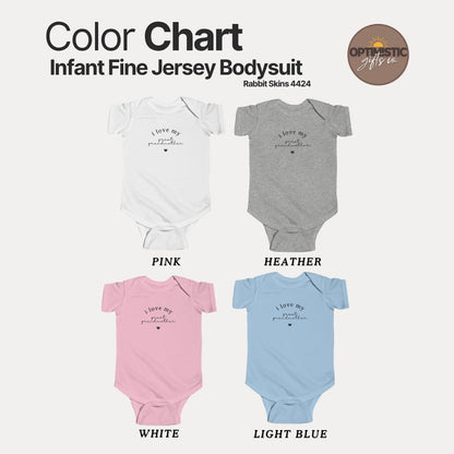 I Love My Great Grandmother Infant Fine Jersey Bodysuit Sweet Infant Onesie for Baby Girl or Boy Grandma Gift Idea Grandma Grandbaby Gift