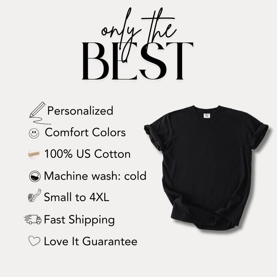 Personalized Teacher Appreciation T-shirt Comfort Colors Custom Trendy Teacher Gift Tee Teacher Classroom Outfit Apparel Gift for Teacher