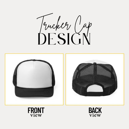 Personalized Trucker Caps Customized Hats for Outdoor Adventures Bachelorette Party Unique Gifts Trucker Cap Company Giveaways and Events