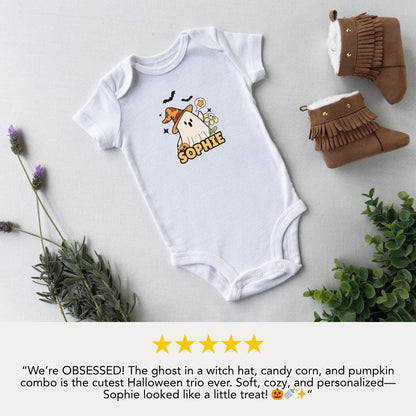 Cute Boo-tiful Baby Vibes Halloween Infant Fine Jersey Bodysuit Custom Cute Baby Costume Outfit Unique Gift for Toddler Spooky Baby Apparel
