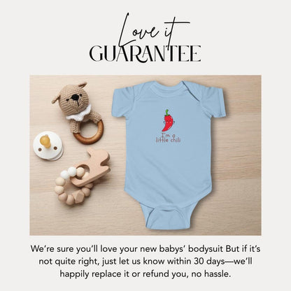 I'm a Little Chili Funny Infant Fine Jersey Bodysuit Chill Chili Cute Onesie Baby Outfit Baby Shower Gift Funny Baby Clothes Toddler Apparel