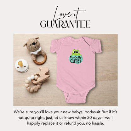 Ribbit-Ready Style! Toad-ally Cute Infant Fine Jersey Bodysuit Gift for New Parents Cute Baby Outfit Baby Shower Gift Idea Toddler Apparel