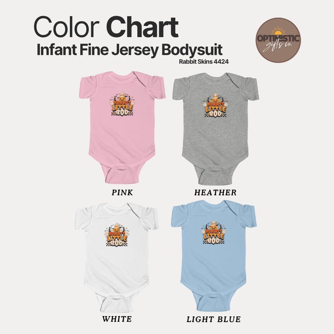 Daddy's Little Boo Infant Fine Jersey Bodysuit Gift for New Parents Halloween Baby Apparel Baby Shower Gift Adorable Halloween Baby Clothes