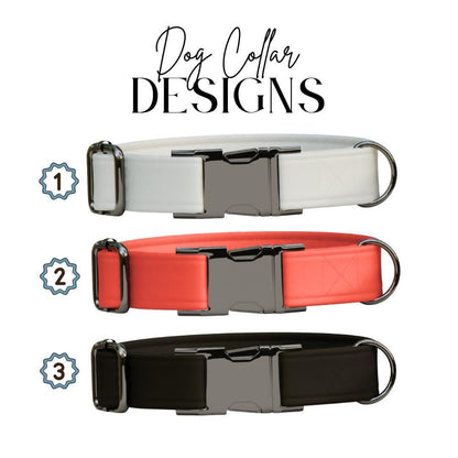 Personalized Retro Vintage Dog Collar with Name Engraved Cute and Soft Adjustable Collar & Leash Set Black or Gold Buckle Dog Gift (OG-106)