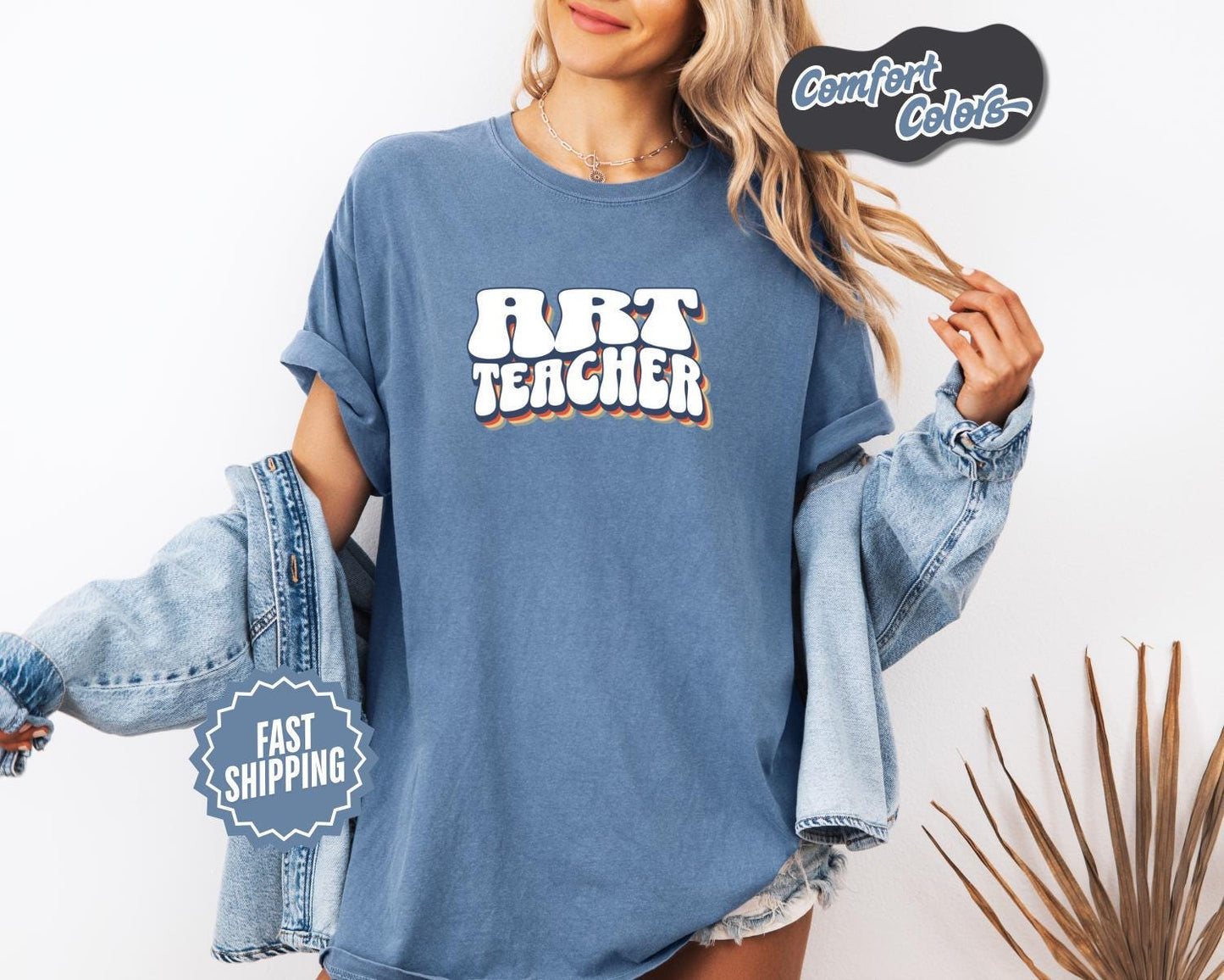 Art Teacher T-Shirt, Comfort Colors, Perfect Gift for Educators, Back to School, Teacher Appreciation, Subject Teacher, Everyday Casual Wear