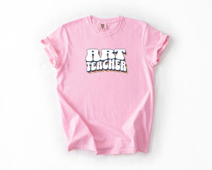 Art Teacher T-Shirt, Comfort Colors, Perfect Gift for Educators, Back to School, Teacher Appreciation, Subject Teacher, Everyday Casual Wear