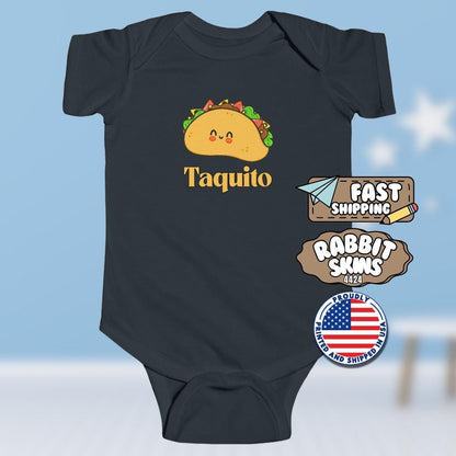 Cute Taco Infant Fine Jersey Bodysuit Funny Baby Outfit Newborn Gift Baby Shower Gift Taco Toddler Apparel Perfect for Taco Tuesday Snuggles
