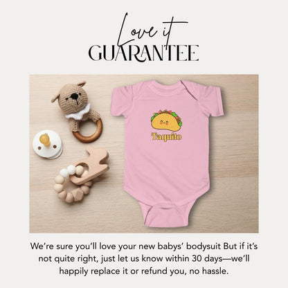 Cute Taco Infant Fine Jersey Bodysuit Funny Baby Outfit Newborn Gift Baby Shower Gift Taco Toddler Apparel Perfect for Taco Tuesday Snuggles