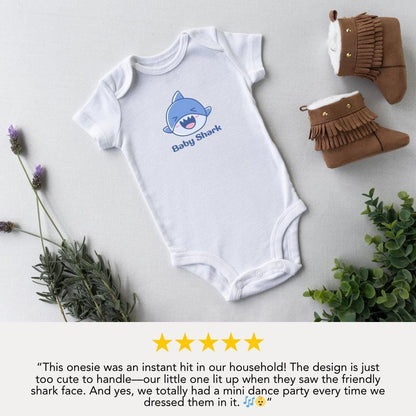 Baby Shark Infant Fine Jersey Bodysuit Shark Baby Clothes Cute Baby Clothes Baby Shower Gift Newborn Outfit Fun Shark Apparel Toddler Onesie