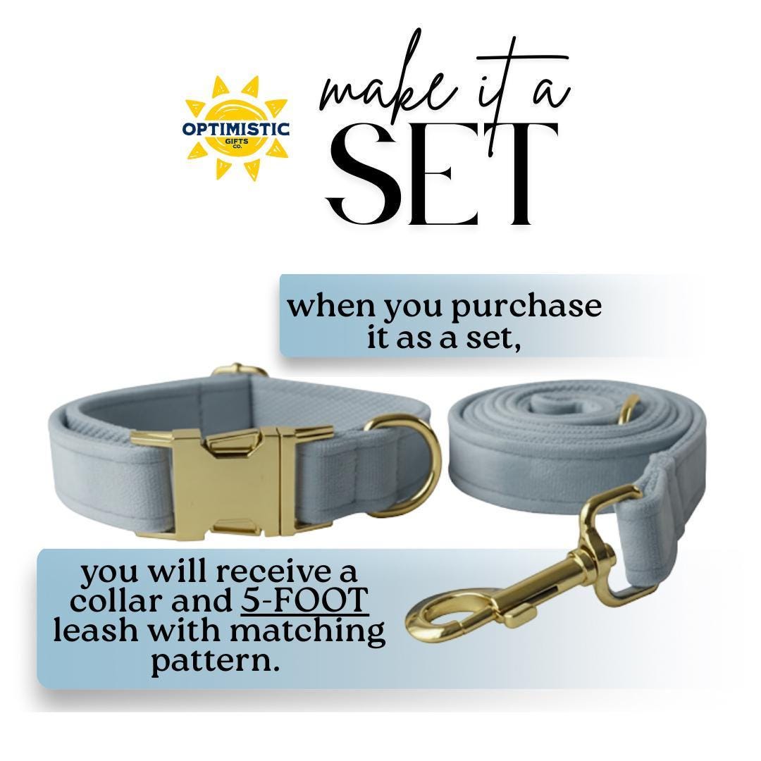 Personalized Polka Dot Dog Collar with Name Engraved Cute and Soft Polka Dot Designs Adjustable Collar & Leash Set Pet Tag Dog Gift (OG-143)