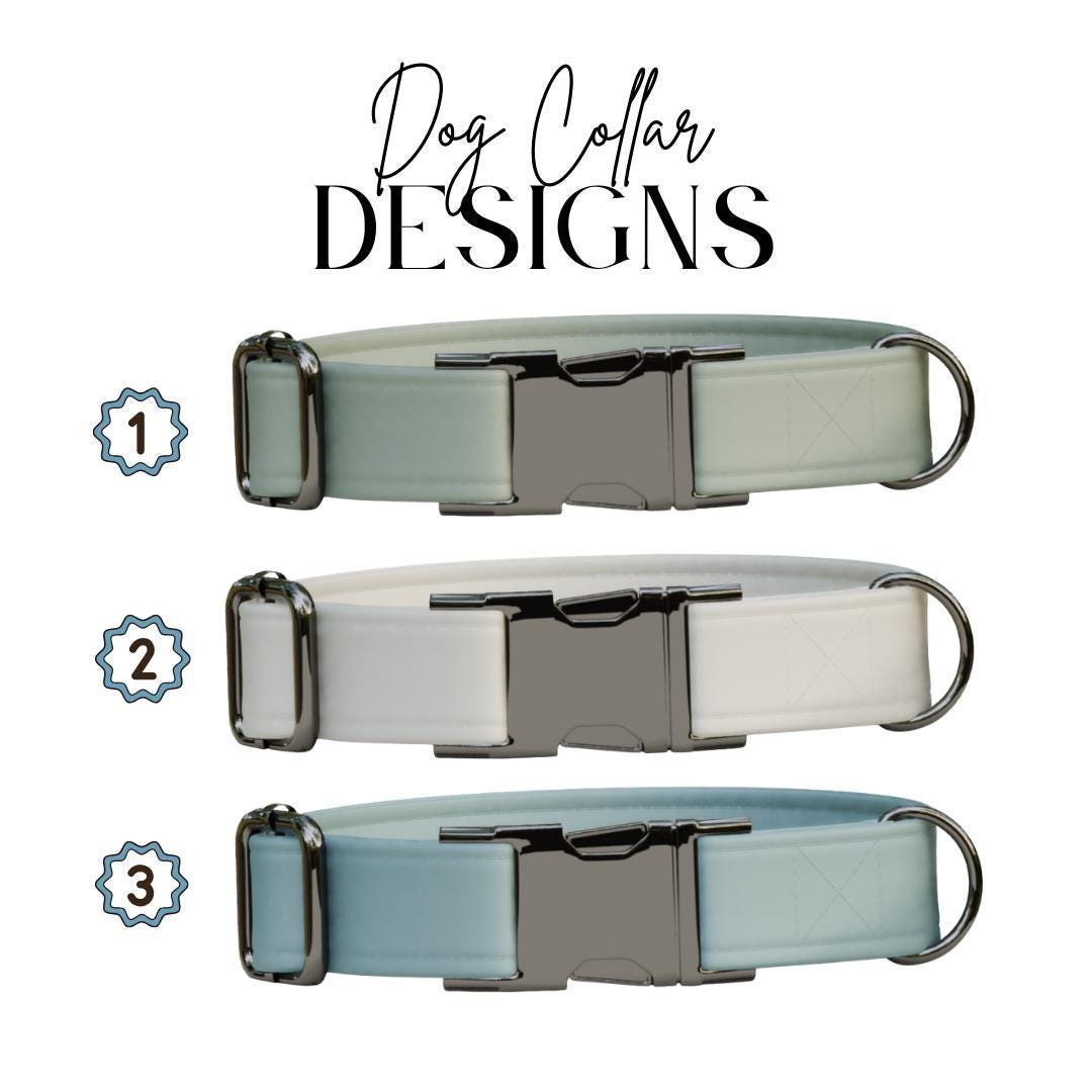 Personalized Multiple Luxe Velvet Dog Collar with Name Engraved, Cute and Soft Adjustable Collar & Leash Set, Wedding Dog Tag Gift (OG-49)