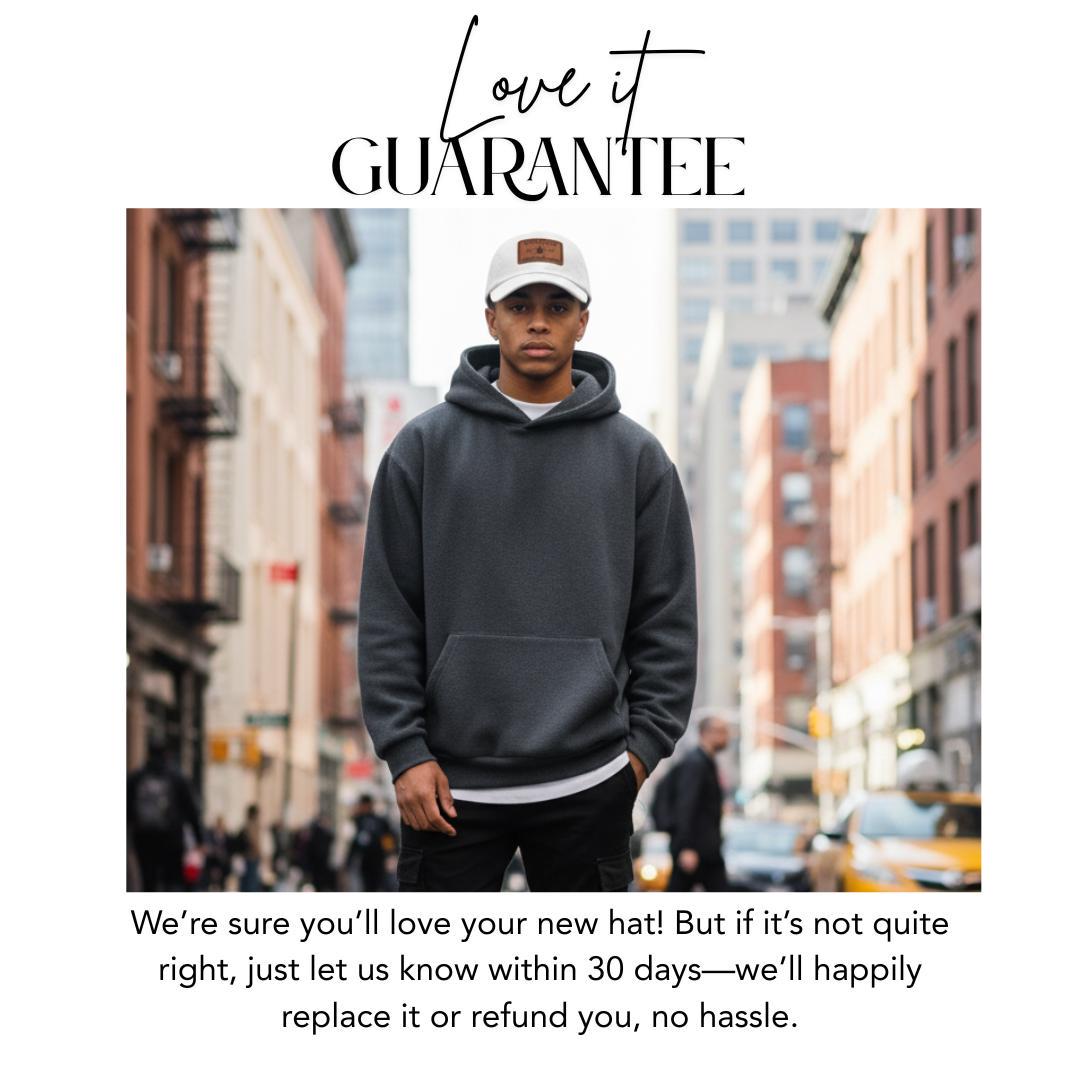 Personalized Vintage Limited Edition Dad Hat with Leather Patch (Rectangle) Custom Baseball Cap Retro Stylish Hat for Dad Fathers Day Gift