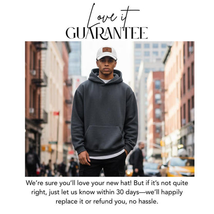 Personalized Vintage Limited Edition Dad Hat with Leather Patch (Rectangle) Custom Baseball Cap Retro Stylish Hat for Dad Fathers Day Gift