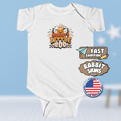 Mommy's Little Boo Halloween Infant Fine Jersey Bodysuit Fall Baby Outfit Baby Shower Gift Infant Outfit Newborn Clothing Birthday Outfit