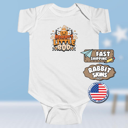 Mommy's Little Boo Halloween Infant Fine Jersey Bodysuit Fall Baby Outfit Baby Shower Gift Infant Outfit Newborn Clothing Birthday Outfit