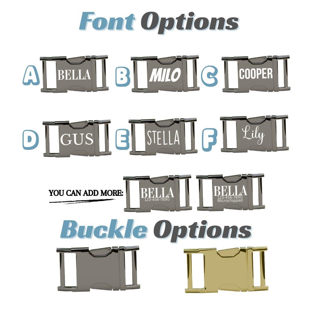 Personalized Halloween Dog Collar with Name Engraved Cute and Soft Fall Adjustable Collar & Leash Set Black or Gold Buckle Dog Gift (OG-146)